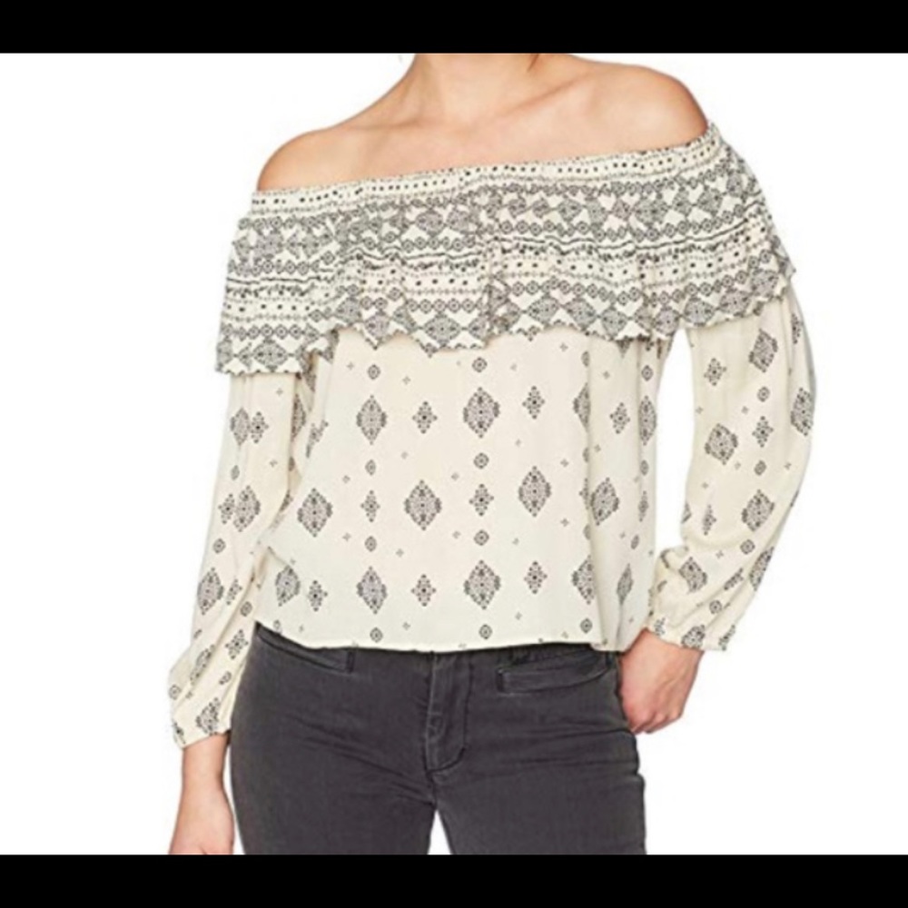 Jack by BB Dakota off the shoulder shirt